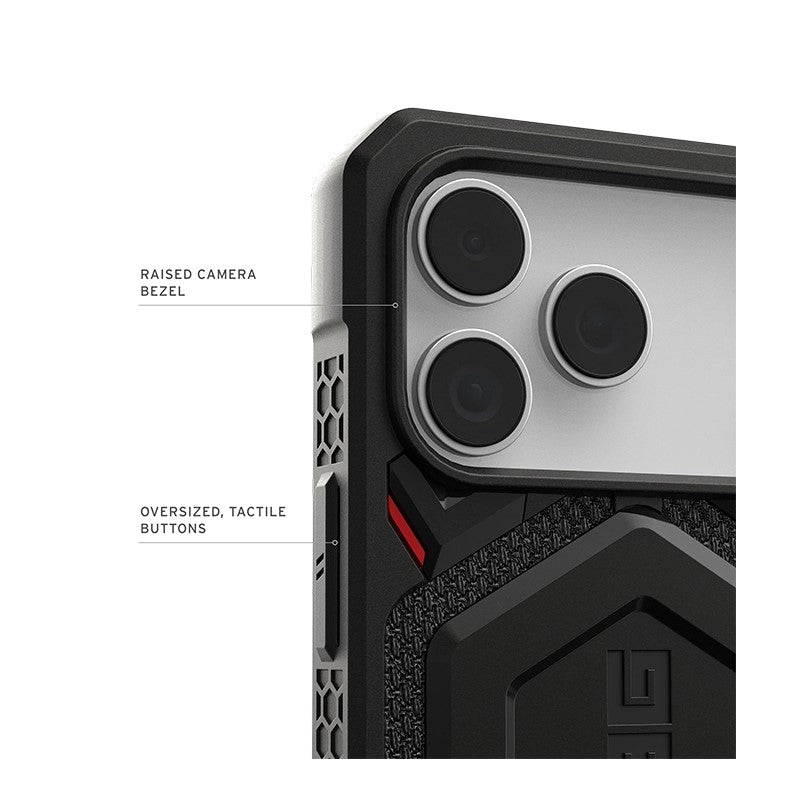 UAG iPhone 17 Pro Max Monarch Pro Kevlar Magsafe Case