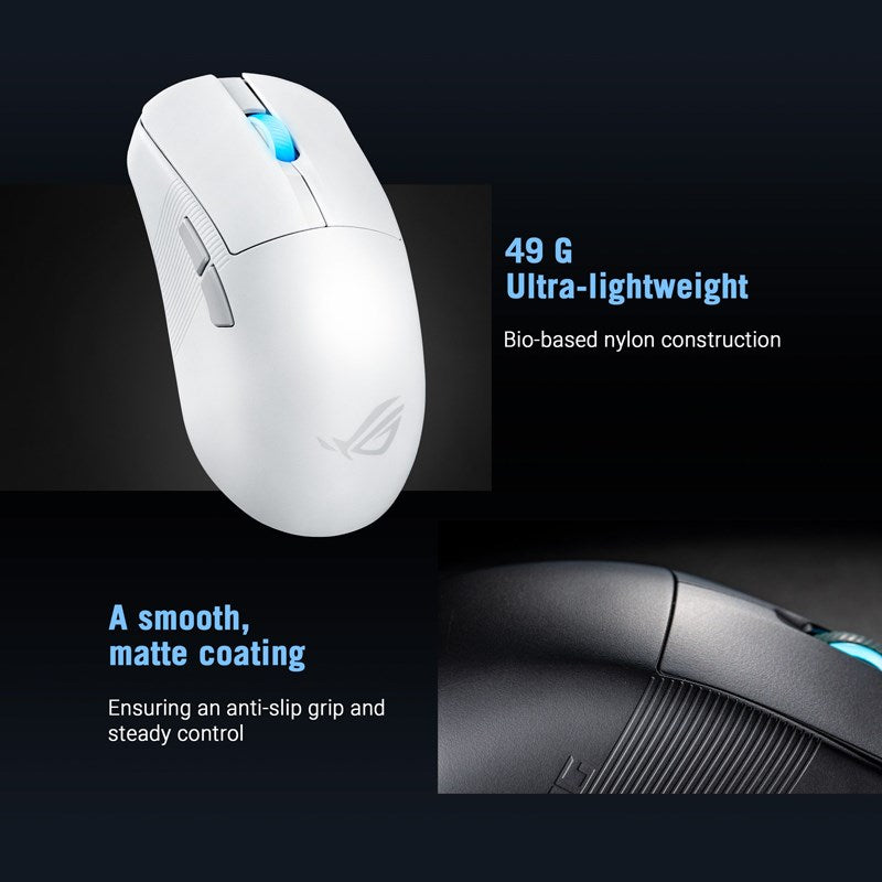 Asus ROG Harpe Ace Mini Wireless Gaming Mouse - White