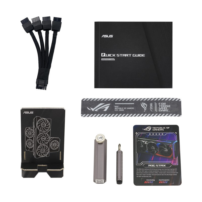Asus ROG STRIX GeForce RTX 4080 16GB OC Edition GDDR6X RGB Gaming Graphics Card