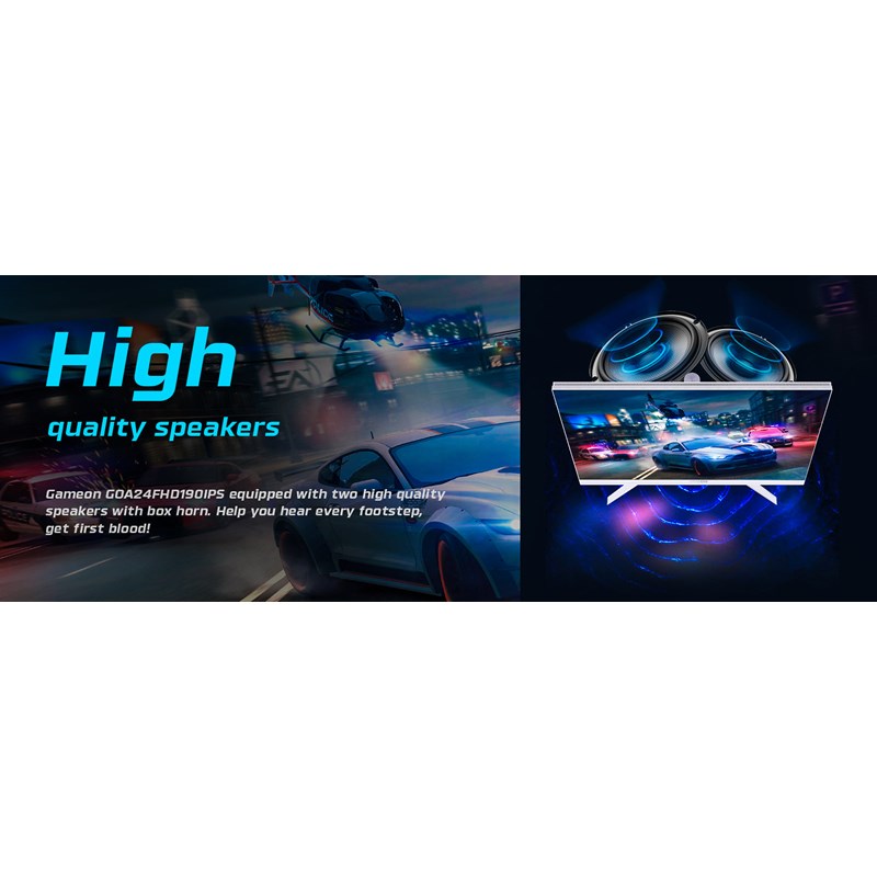 GAMEON GOA24FHD190IPS Artic Pro Series 24