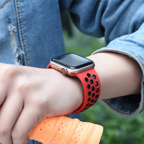 Sports Soft Silicon Nike+ Band For Apple Watch 45MM / 49MM