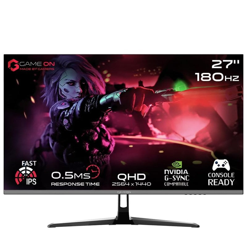 i5 Gaming PC, i5-14400F, RTX 5060 Ti 8GB, Windows 11 Pro with GAMEON Gaming Monitor and 3in1 Gaming Kit