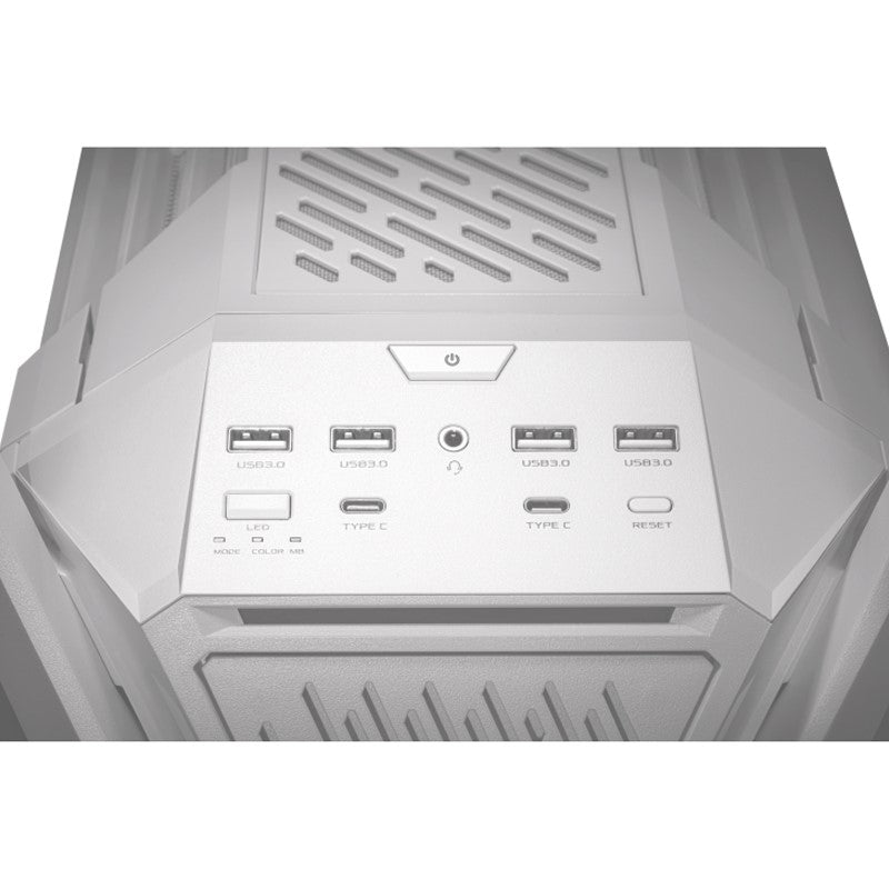 Asus ROG Hyperion GR701 ARGB Full Tower Gaming Case - White (4 Fans Included)