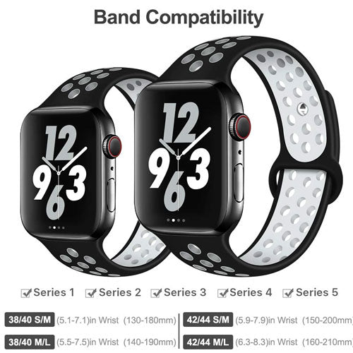 Sports Soft Silicon Nike+ Band For Apple Watch 45MM / 49MM