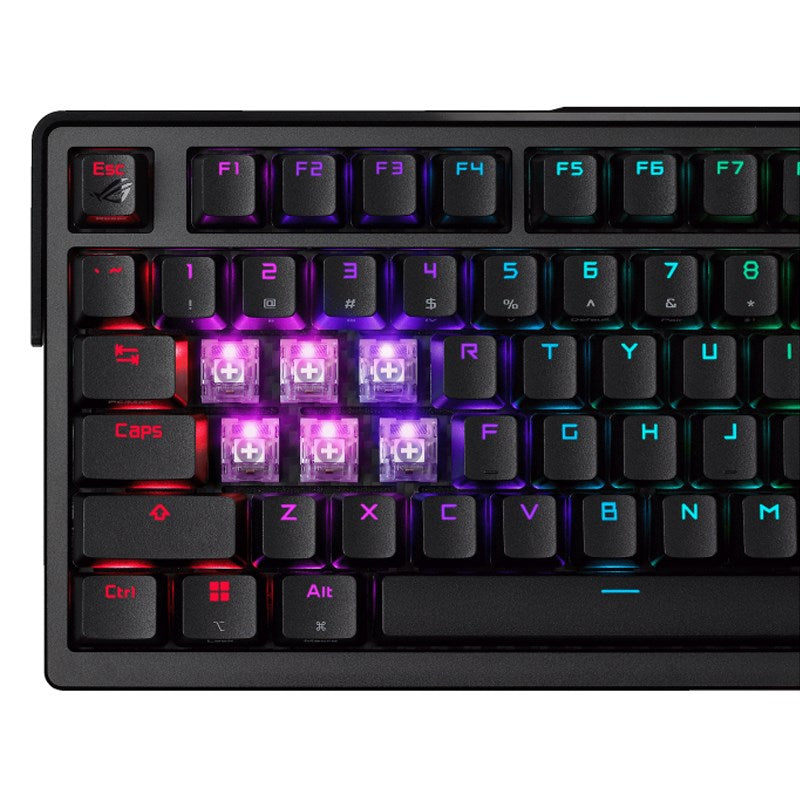 Asus ROG Azoth Extreme 75% RGB Wireless Mechanical Gaming Keyboard (ROG NX Snow Switches) (Arabic Layout) - Black