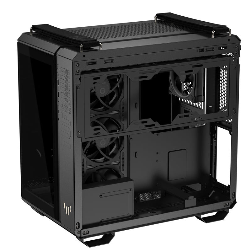 Asus TUF Gaming GT502 Horizon ARGB ATX Mid Tower Gaming PC Case (4 ARGB Fans Included)