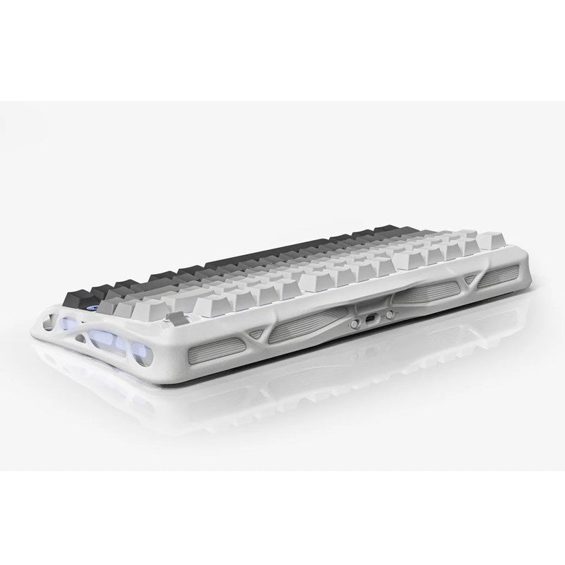 GravaStar Mercury K1 75% Wireless Mechanical Gaming Keyboard - Gradient White