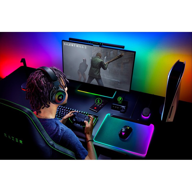 Razer Kraken V4 Pro Wireless Gaming Headset with OLED Control Hub for PC, PS5, Switch, Mobile