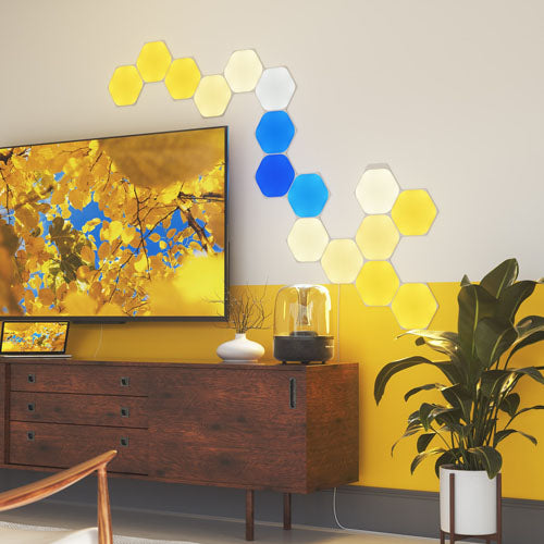 Nanoleaf Shapes Hexagon Starter Kit 15 Light Panels - White