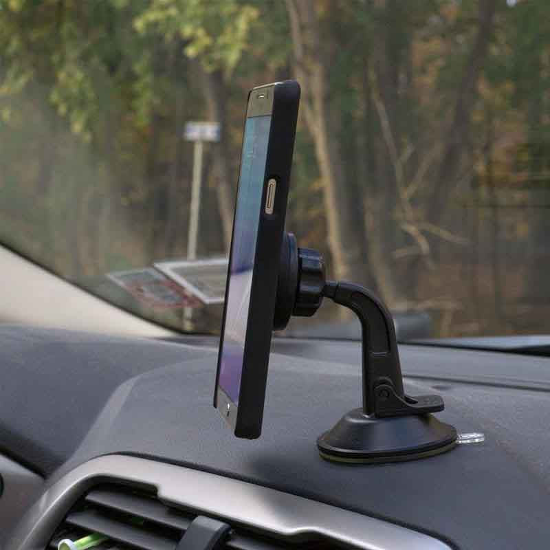 Universal Magnetic Car Mount Holder, Windshield Mount and Dashboard Mount Holder for Cell Phones