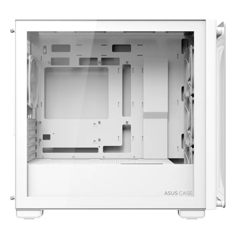 Asus A23 Plus Tempered Glass M-ATX Gaming PC Case (4 ARGB Fans Included)