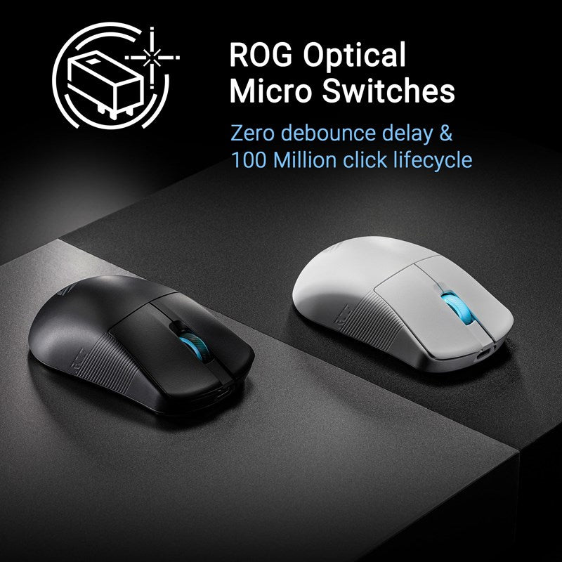 Asus ROG Harpe Ace Mini Wireless Gaming Mouse - White