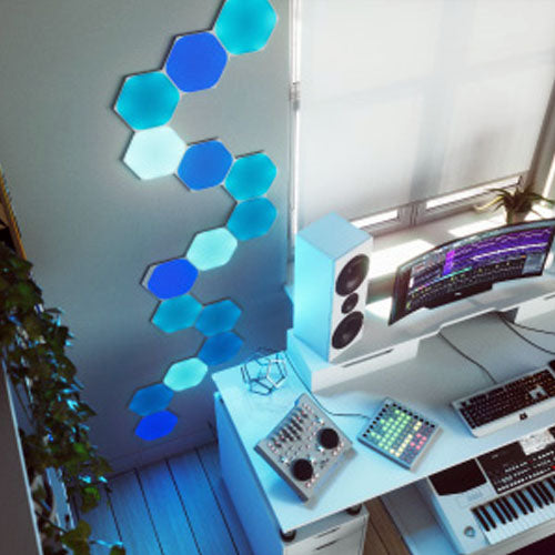 Nanoleaf Shapes Hexagon Starter Kit 15 Light Panels - White
