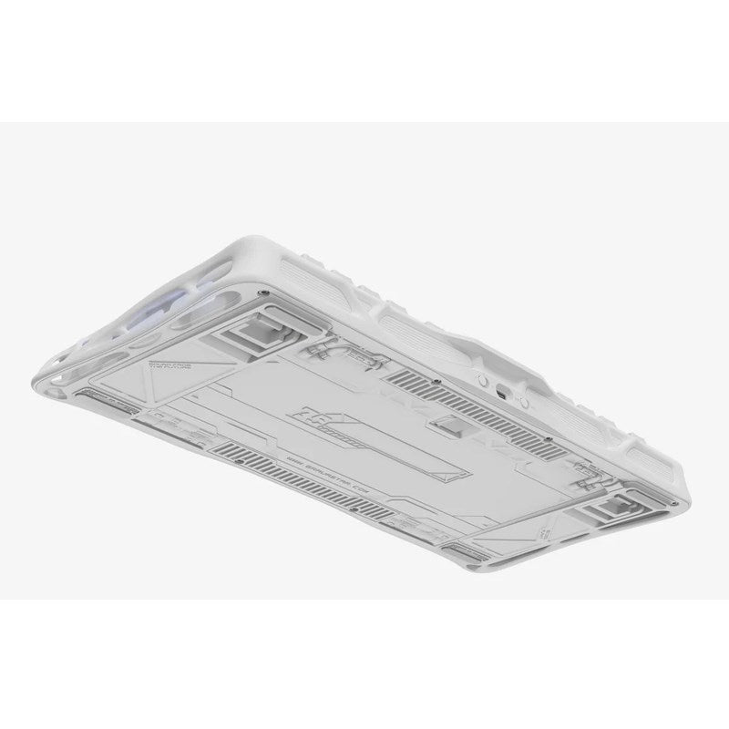 GravaStar Mercury K1 75% Wireless Mechanical Gaming Keyboard - Gradient White