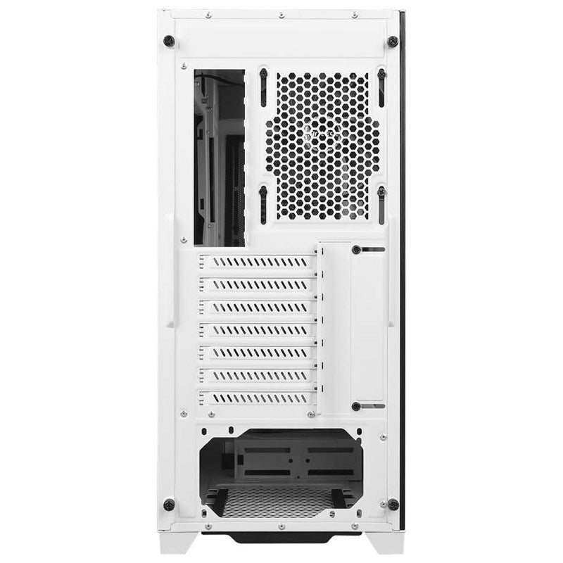 Antec DP502 FLUX ATX Mid Tower Gaming PC Case - White (5 Fans Included)