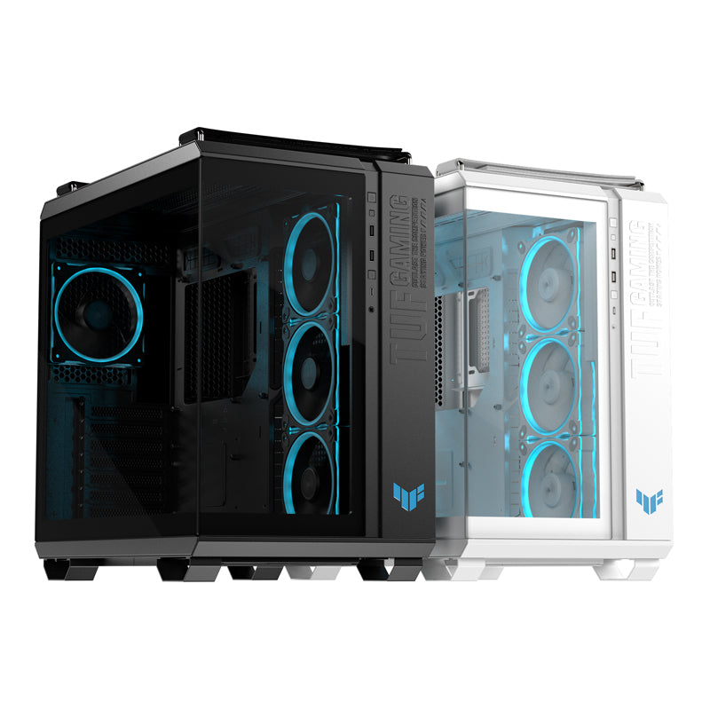 Asus TUF Gaming GT502 Horizon ARGB ATX Mid Tower Gaming PC Case (4 ARGB Fans Included)