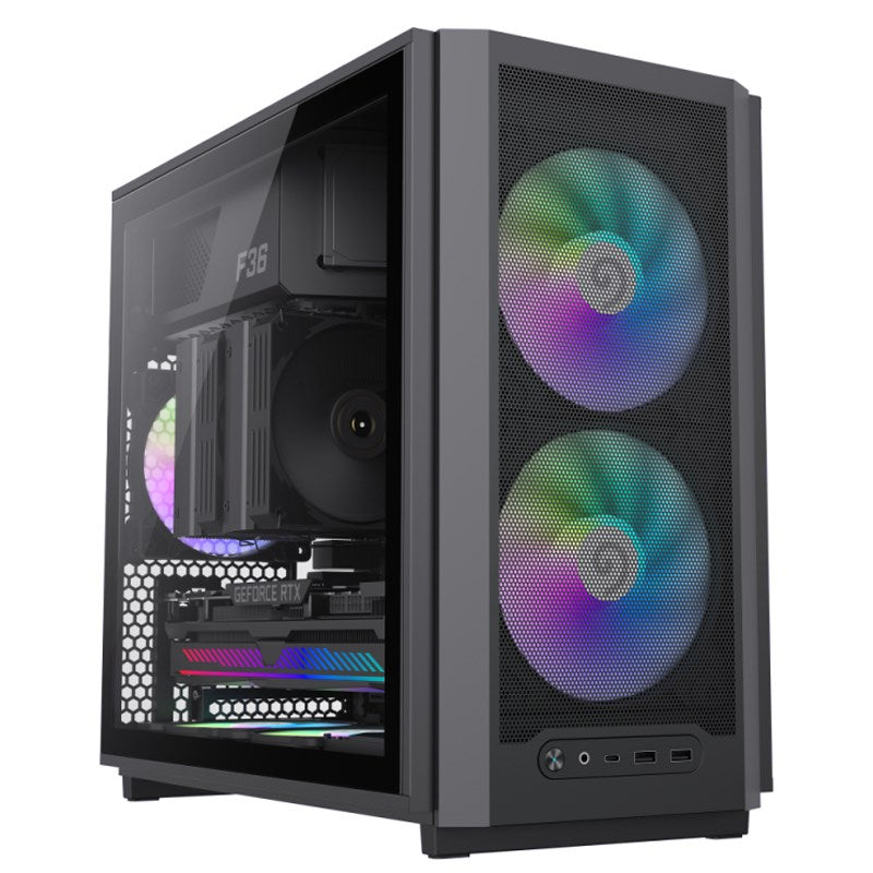 كومبيوتر الألعاب اي 5, معالج i5-12400F, كارت شاشة RTX 3060 12GB, ويندوز 11 برو, مع ال جي شاشة 24 بوصة فل اتش دي, 165 هرتز, مع مجموعة الالعاب 4 في 1