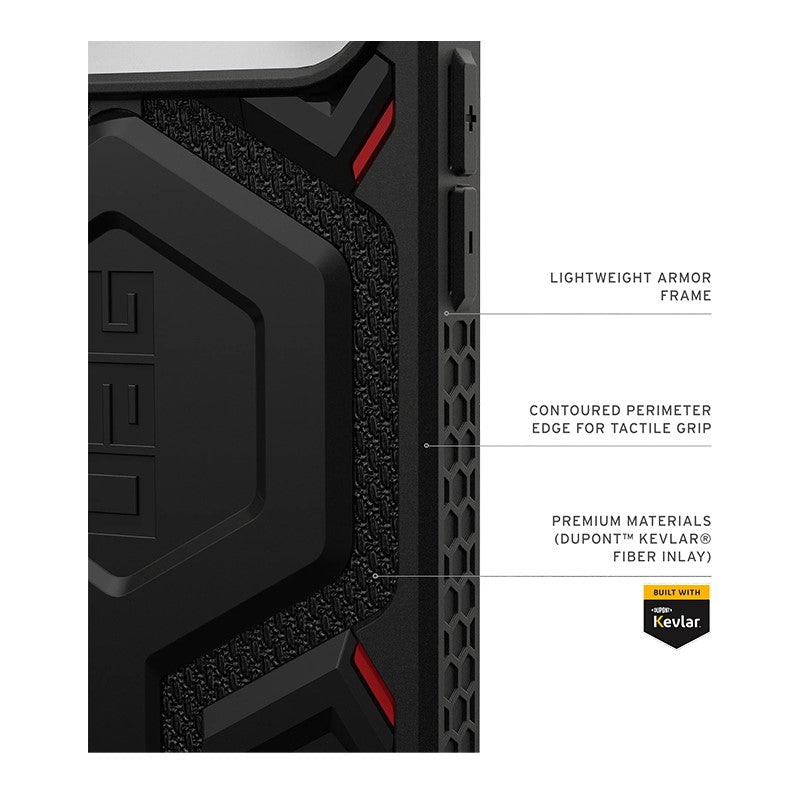 UAG iPhone 17 Pro Max Monarch Pro Kevlar Magsafe Case