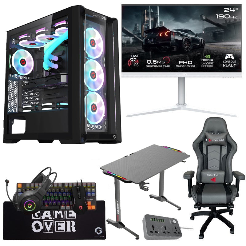 i5 Gaming PC, i5-12400F, RTX 4060 8GB, Windows 11 Pro Gaming Setup