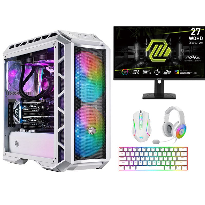 Ultra 7 Gaming PC, Ultra 7 265K, RTX 5070 12GB, Windows 11 Pro with MSI 27