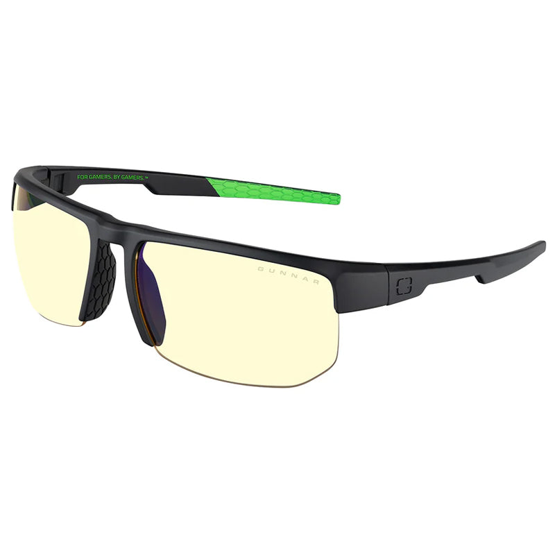 Gunnar Torpedo-X Razer Edition Gaming Glasses (Onyx Frame, Amber Lens Tint)