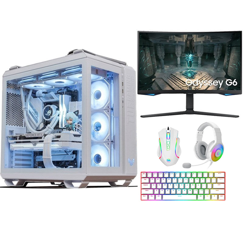 Ultra 9 Gaming PC, Ultra 9 285K, RTX 4080 SUPER 16GB, Windows 11 Pro with Samsung Gaming Monitor and 3in1 Gaming Kit