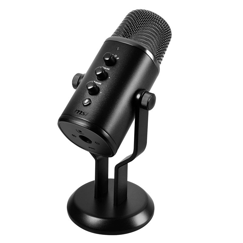 MSI IMMERSE GV60 Wired Gaming and Streaming Mic - Black
