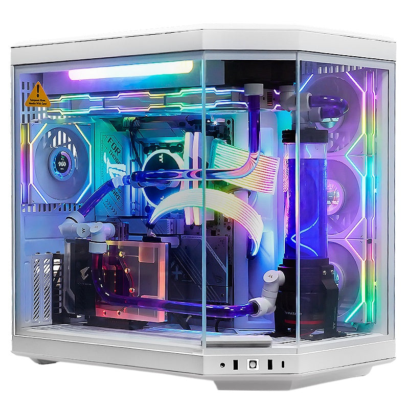 Custom Loop Gaming PC, Ryzen 7 9800X3D, RTX 5080 16GB, Windows 11 Pro