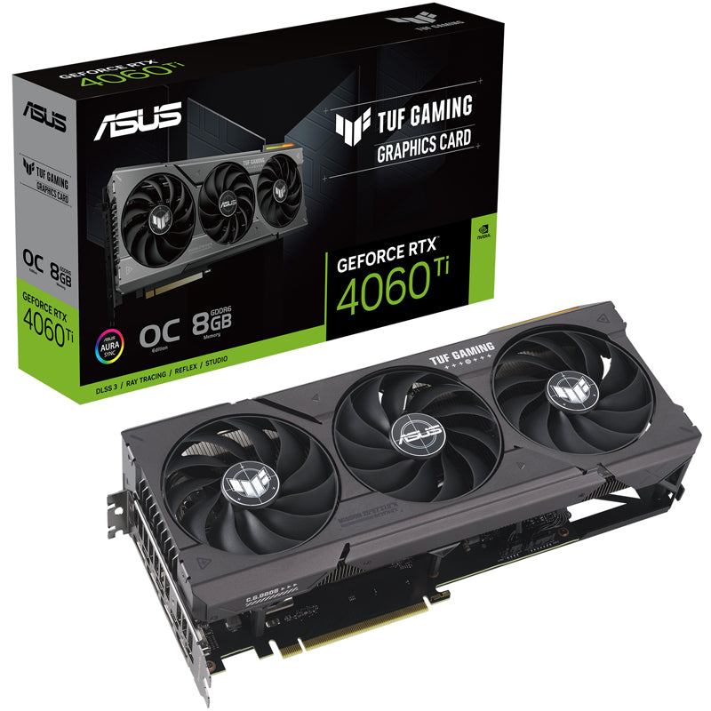 بطاقة رسومات اسوس تاف جيمينج جي فورس RTX 4060 Ti OC 8GB GDDR6