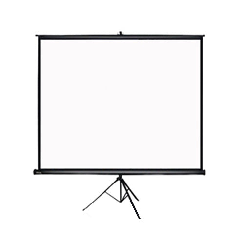 Portable Projector Screen 100 inch, 4:3 Foldable Anti-Crease HD 3D Indoor/Outdoor Movies Screen, Supports Double-Sided Projection