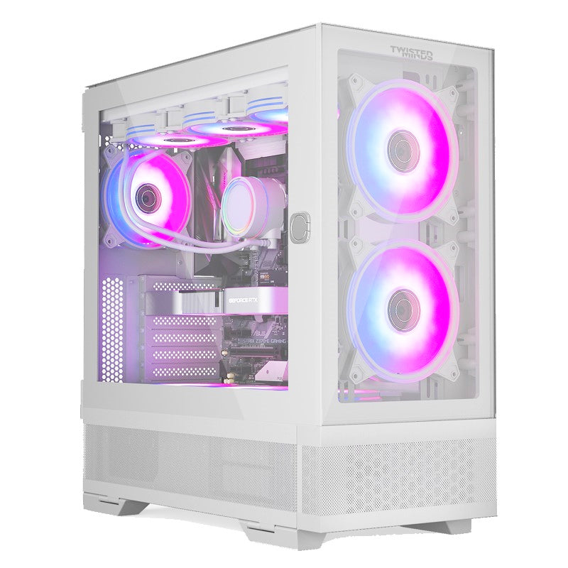 Twisted Minds Minimalist-04 Mid Tower, 4*120mm ARGB Fan Gaming Case