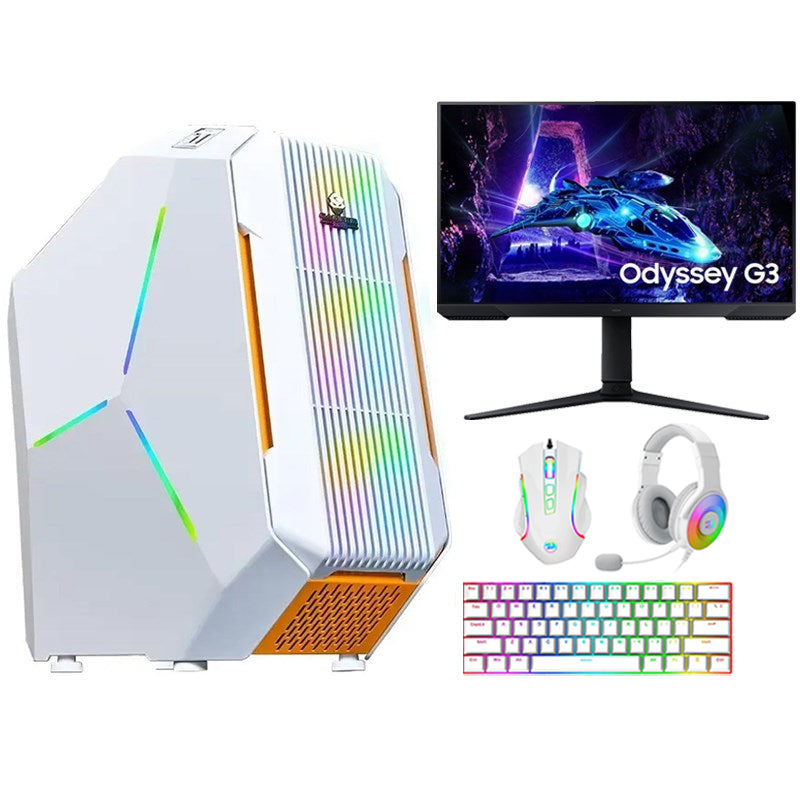 i5 Gaming PC, i5-12400F, RTX 4060, Windows 11 PRO With Samsung 24