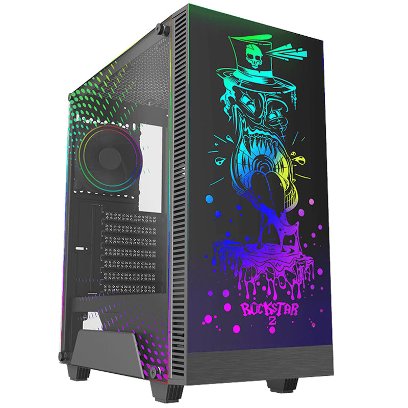 GAMEMAX Rockstar-2 ARGB ATX Mid Tower Gaming Case