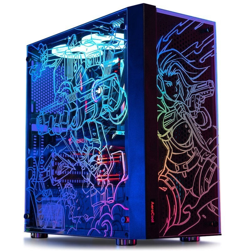 Ryzen 5 Gaming PC, Ryzen 5 5600G, RTX 3060 12GB, Windows 11 Pro with Gamiing Monitor and 4in1 Gaming Kit