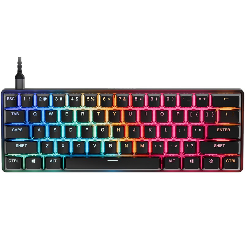 SteelSeries Apex Pro Mini Gen 3 Wired RGB Magnetic Switch Mechanical Gaming Keyboard - Black (US Layout)