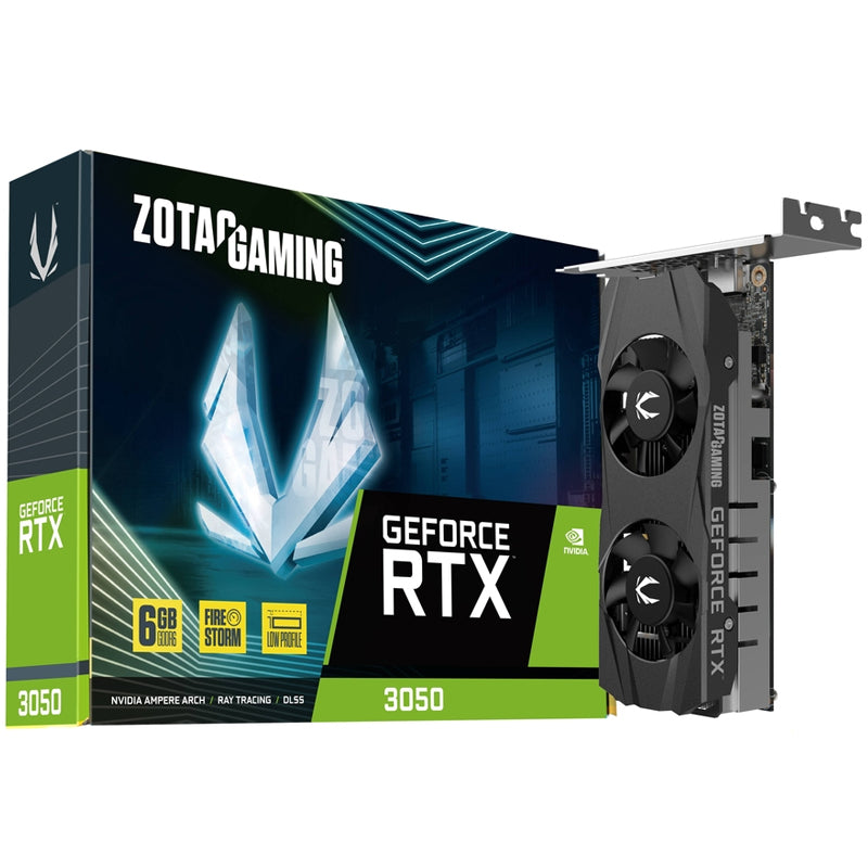 ZOTAC GAMING GeForce RTX 3050 6GB GDDR6 LP Gaming Graphic Card