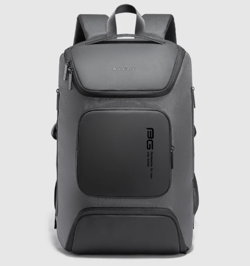 BANGE Fashion Large Capacity USB Charging Backpack Wear-resistant Oxford Casual Travel Bag for Male Female Mochila