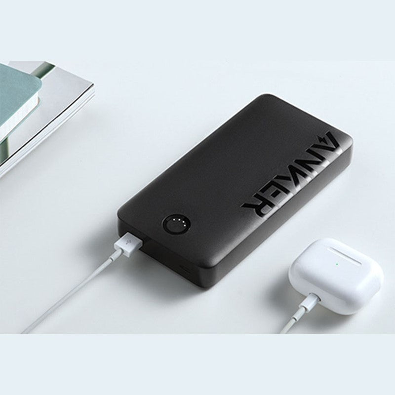 Anker Portable Charger, 325 Power Bank (PowerCore Essential 20K) 20000mAh Power Bank, Black