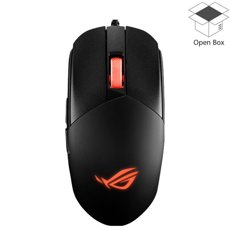 Asus ROG Strix Impact III Wired RGB Gaming Mouse - Black - Open Box