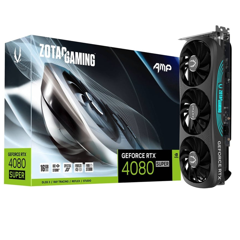 ZOTAC GAMING GeForce RTX 4080 SUPER AMP 16GB GDDR6X Gaming Graphing Graphics Card