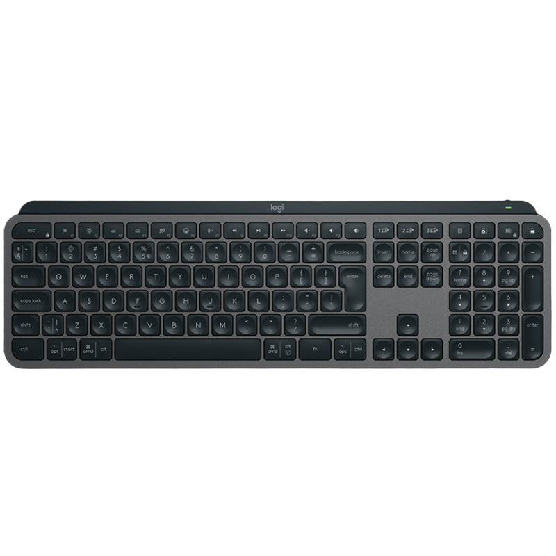 Logitech MX Keys S Wireless Keyboard, Low Profile, Fluid Precise Quiet Typing, Programmable Keys, Backlighting, Bluetooth, USB-C, for Windows PC, Linux, Chrome, Mac - Graphite