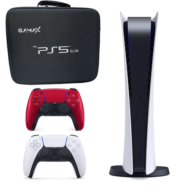 Sony Playstation 5 (PS5) Console Digital Edition + DualSense Controlle