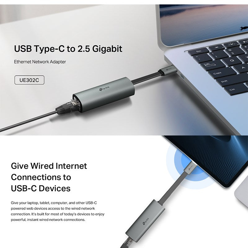 TP-Link USB Type-C to 2.5 Gigabit Ethernet Network Adapter