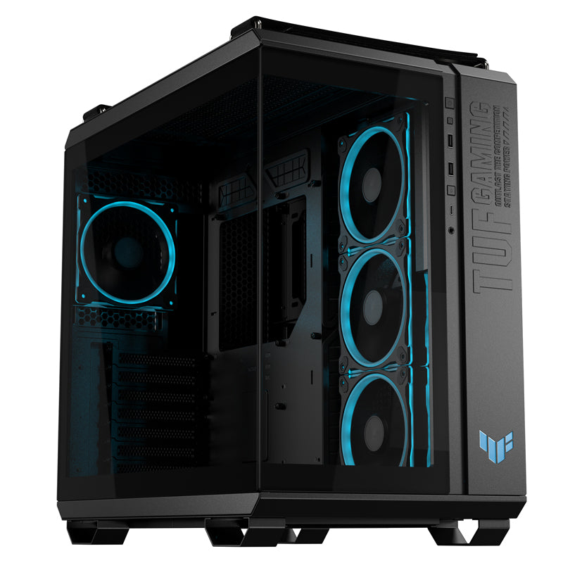 Asus TUF Gaming GT502 Horizon ARGB ATX Mid Tower Gaming PC Case (4 ARGB Fans Included)