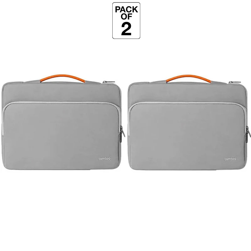 Tomtoc Versatile A14 For 15.6'' Universal Laptop - Grey (Pack of 2)