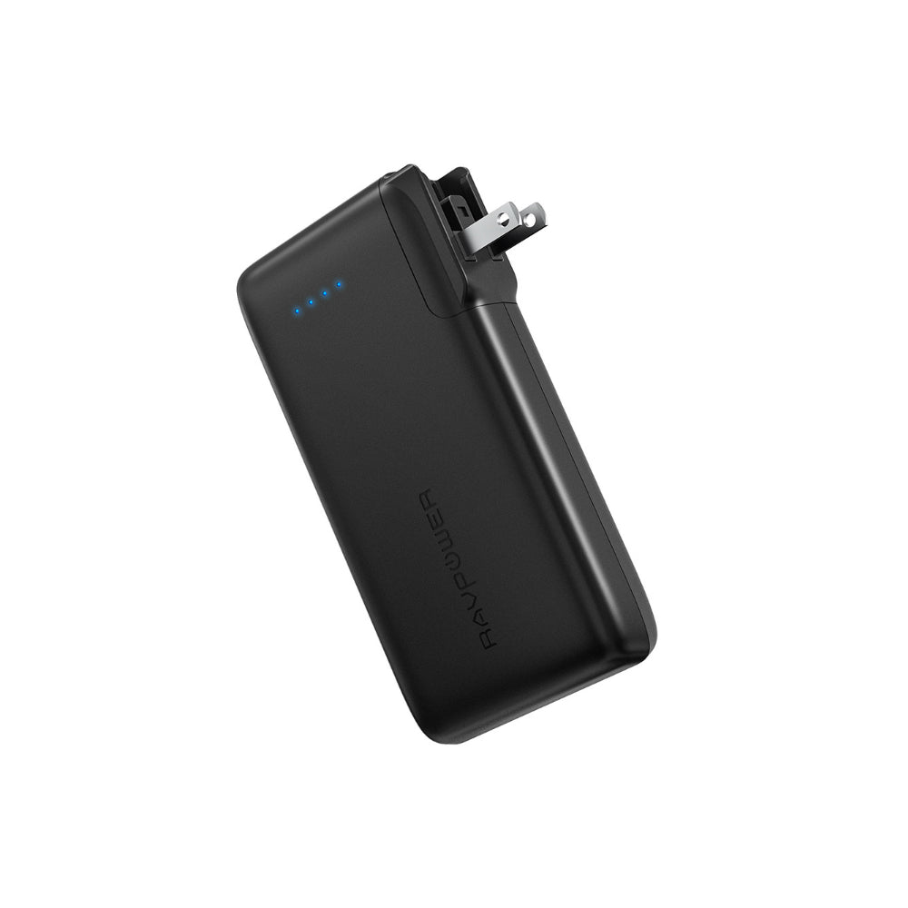RAVPower Savior iSmart AC Plug 10000mAh Power Bank - Black