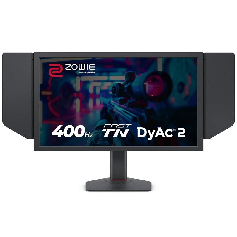 بنكيو شاشة الألعاب زوي XL2566X+ مقاس 24 بوصة فل اتش دي سريع تي ان، 400 هرتز، منفذ اتش دي ام اي 2.0 دي أي سي 2 للألعاب الرياضية الإلكترونية - أسود