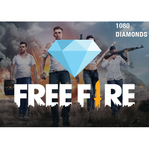 Free Fire Diamond Pins 1080  - US