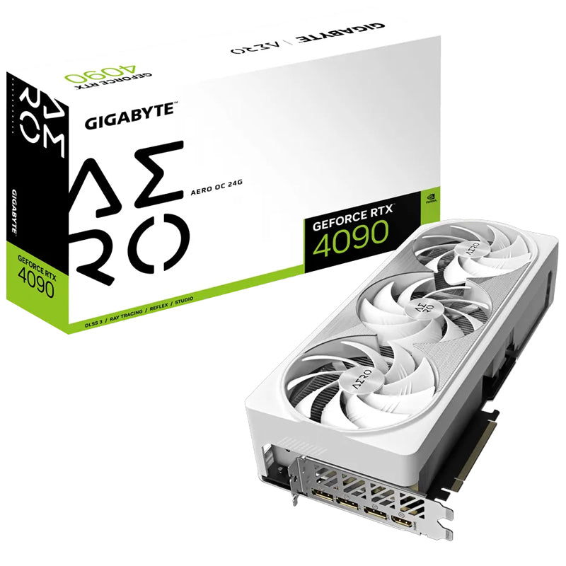 Gigabyte GeForce RTX 4090 AERO OC 24GB GDDR6X Gaming Graphics Card