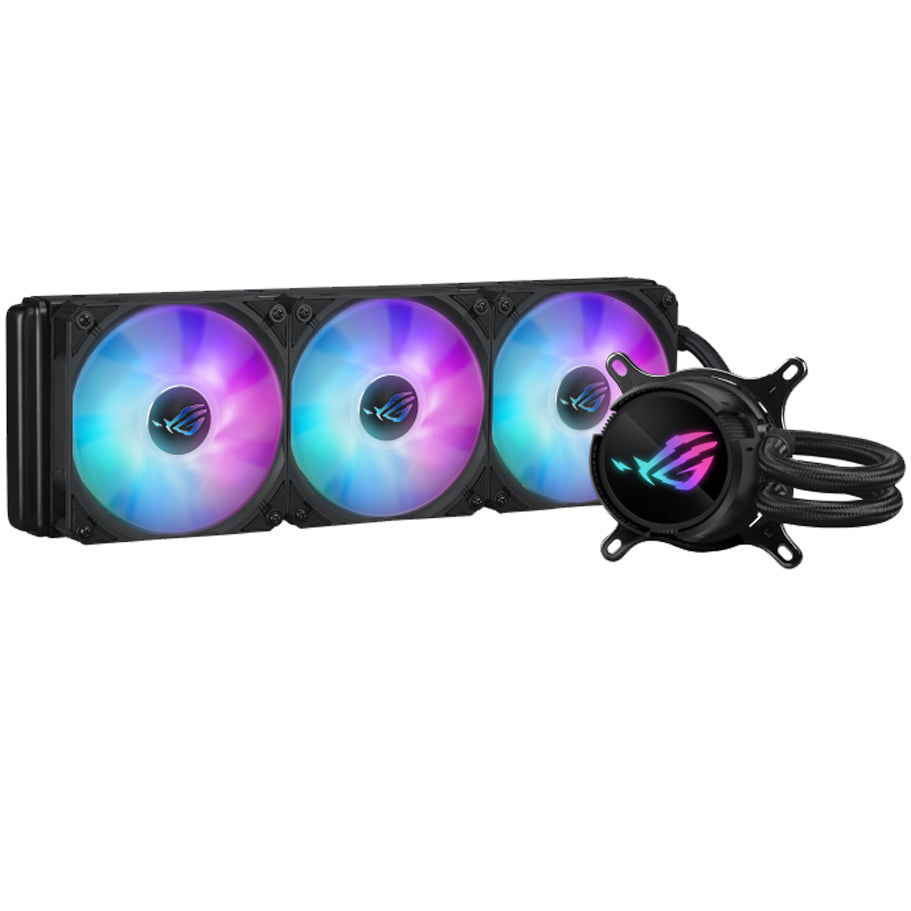 Asus ROG STRIX LC III 360 ARGB AIO Liquid CPU Cooler - Black